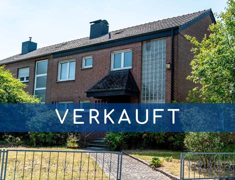 – V E R K A U F T – Doppelhaushälfte mit Vollkeller und Garage in Kleve – Donsbrüggen