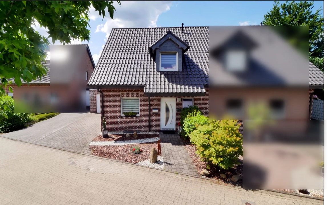 Neuwertige Doppelhaushälfte mit Garage, Vollkeller und schönem Garten in Kleve