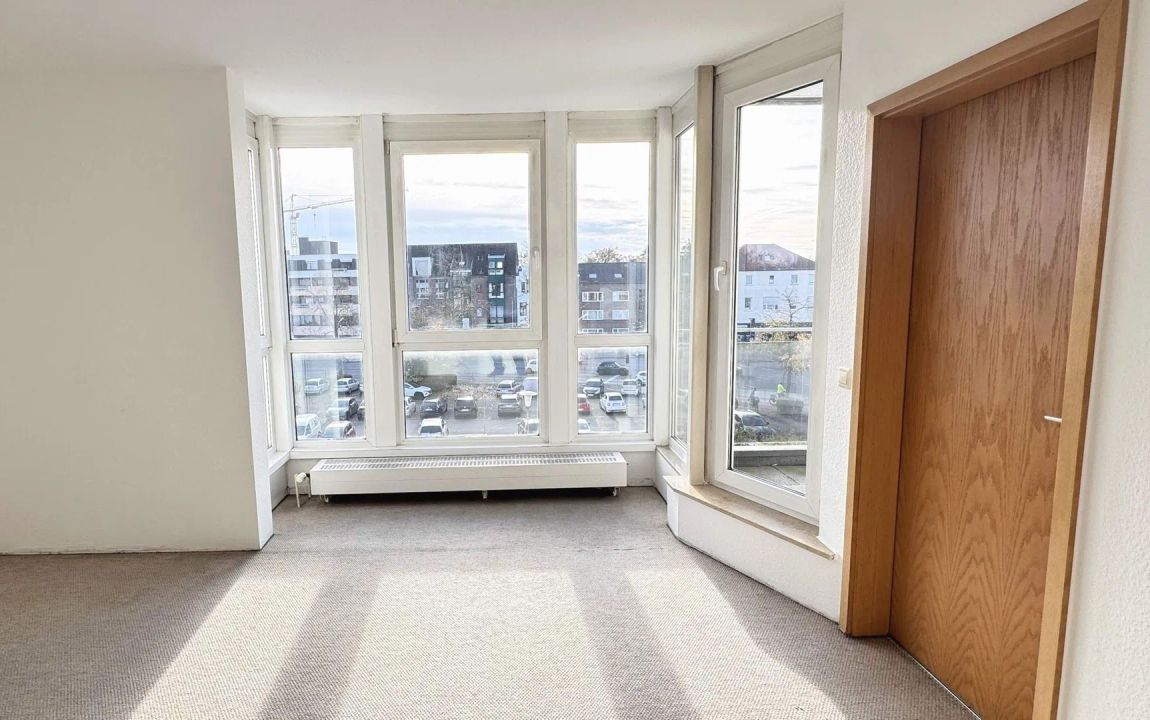 3 – Zimmer Eigentumswohnung mit Balkon und schönem Ausblick im Stadtkern von Kleve