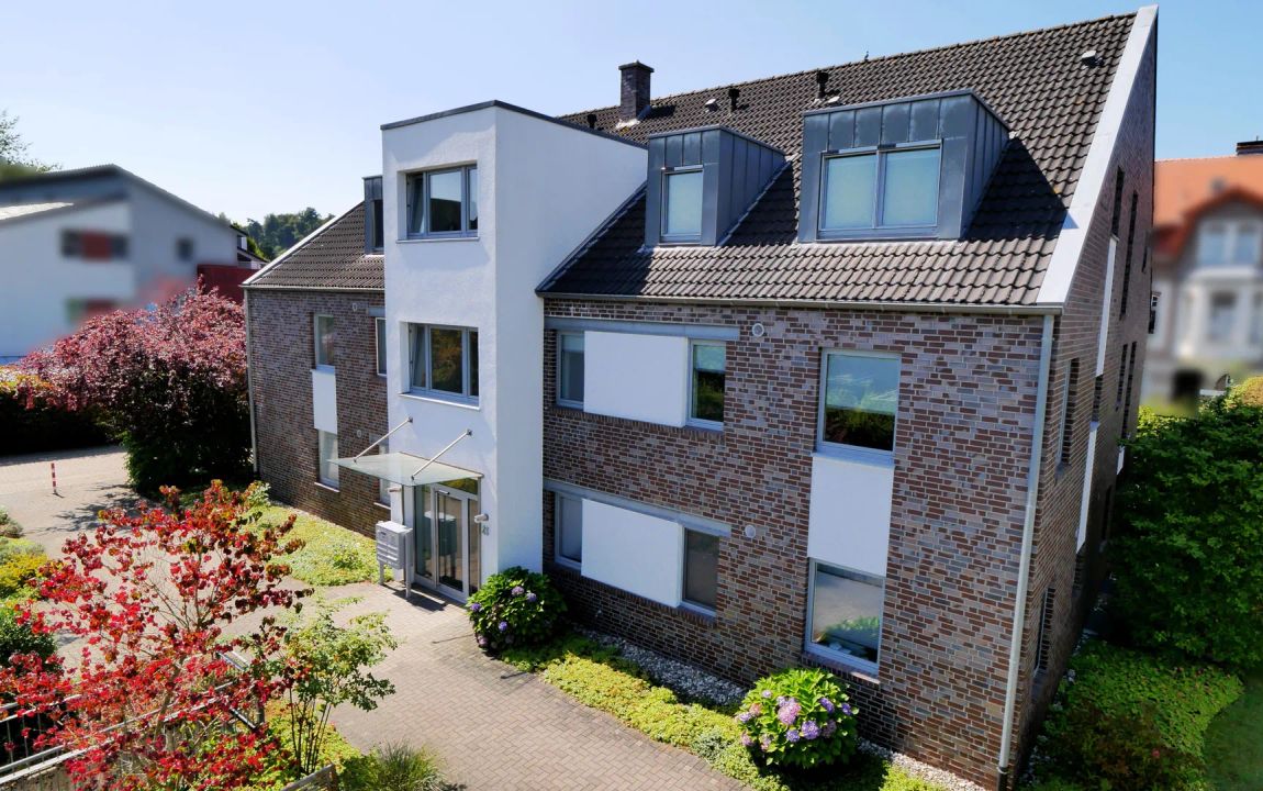 Eigentumswohnung mit Balkon, Einbauküche und Tiefgaragenstellplatz in Kleve – Unterstadt