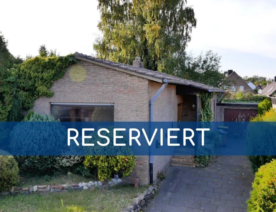 – R E S E R V I E R T – Wohnhaus (sanierungsbedürftig) mit Ausbaupotential in ruhiger Wohnlage in Kleve-Materborn